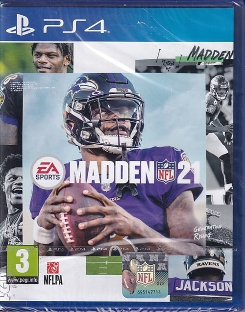 Madden NFL 21 - i Folie - PS4 (AA Grade) (Genbrug)